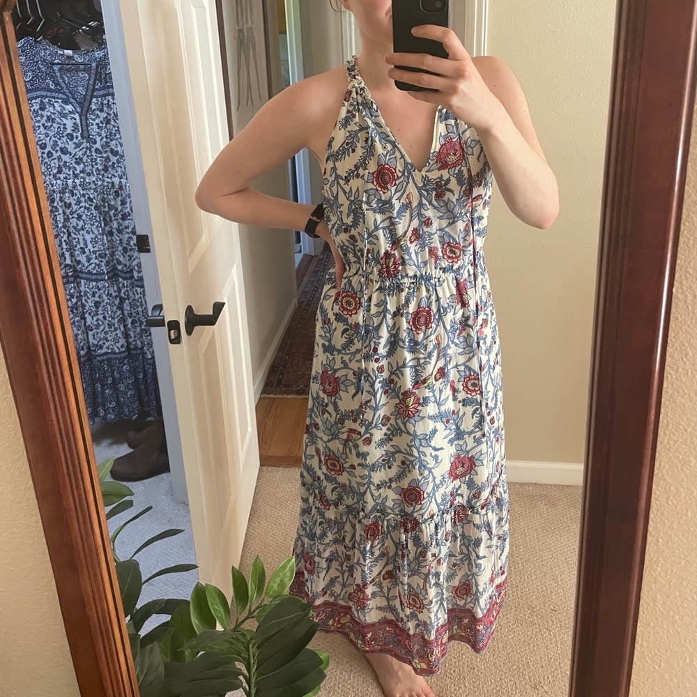 J.Crew Beautiful Floral Lined Dress Spring Summer